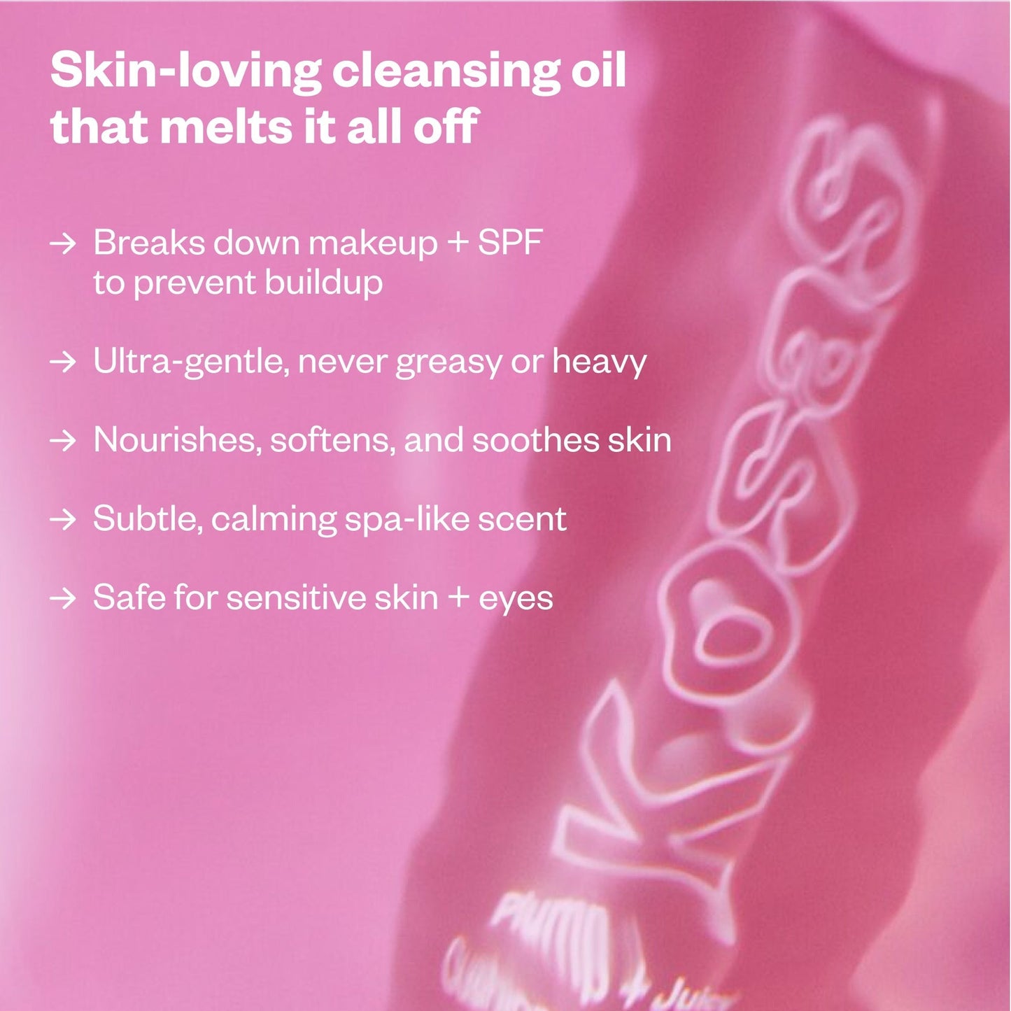 Plump + Juicy Cleansing Oil